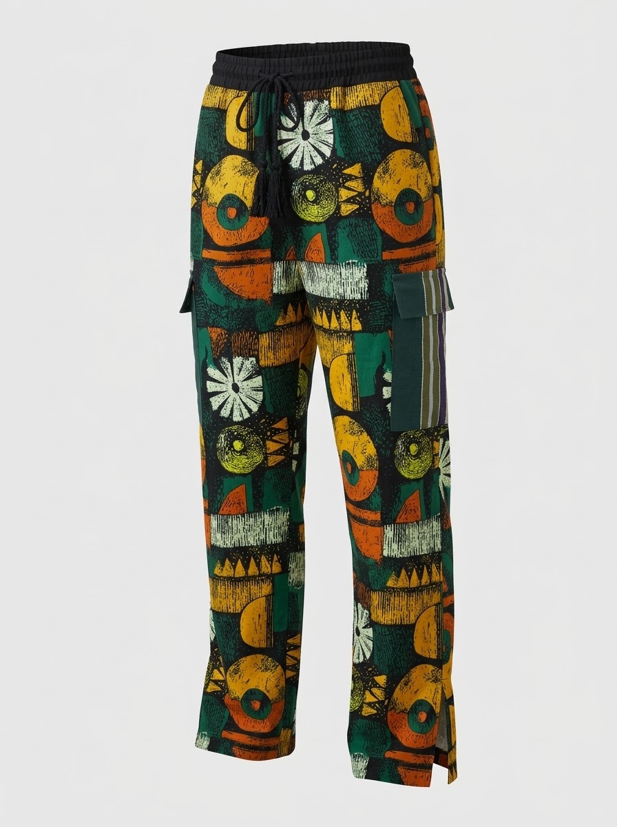 Green Ankara Trousers
