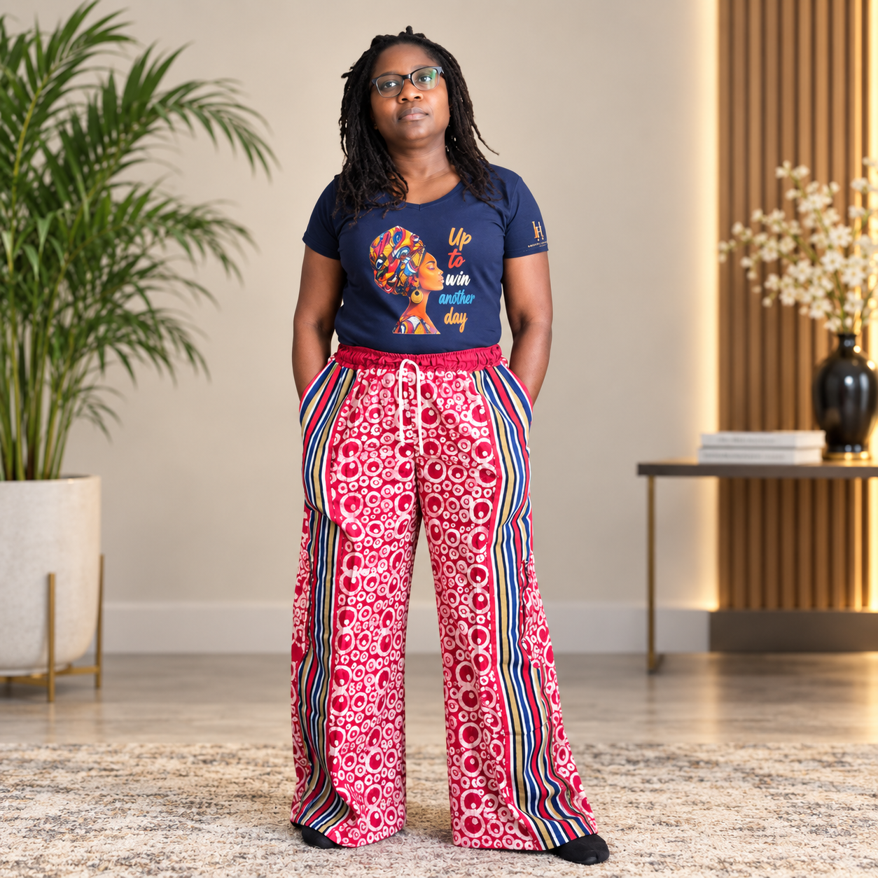 Adire Trousers