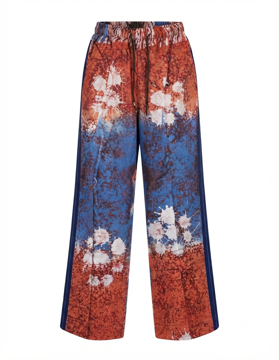 Multicoloured Adire Trousers