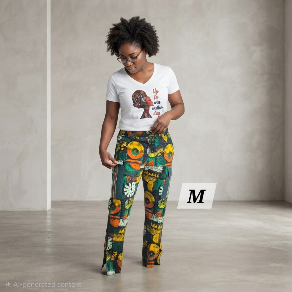 Green Ankara Trousers